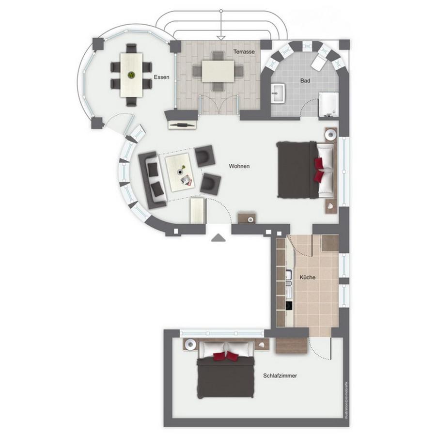 Strandvilla Krabbe Wohnung 04 Больтенгаген Екстер'єр фото